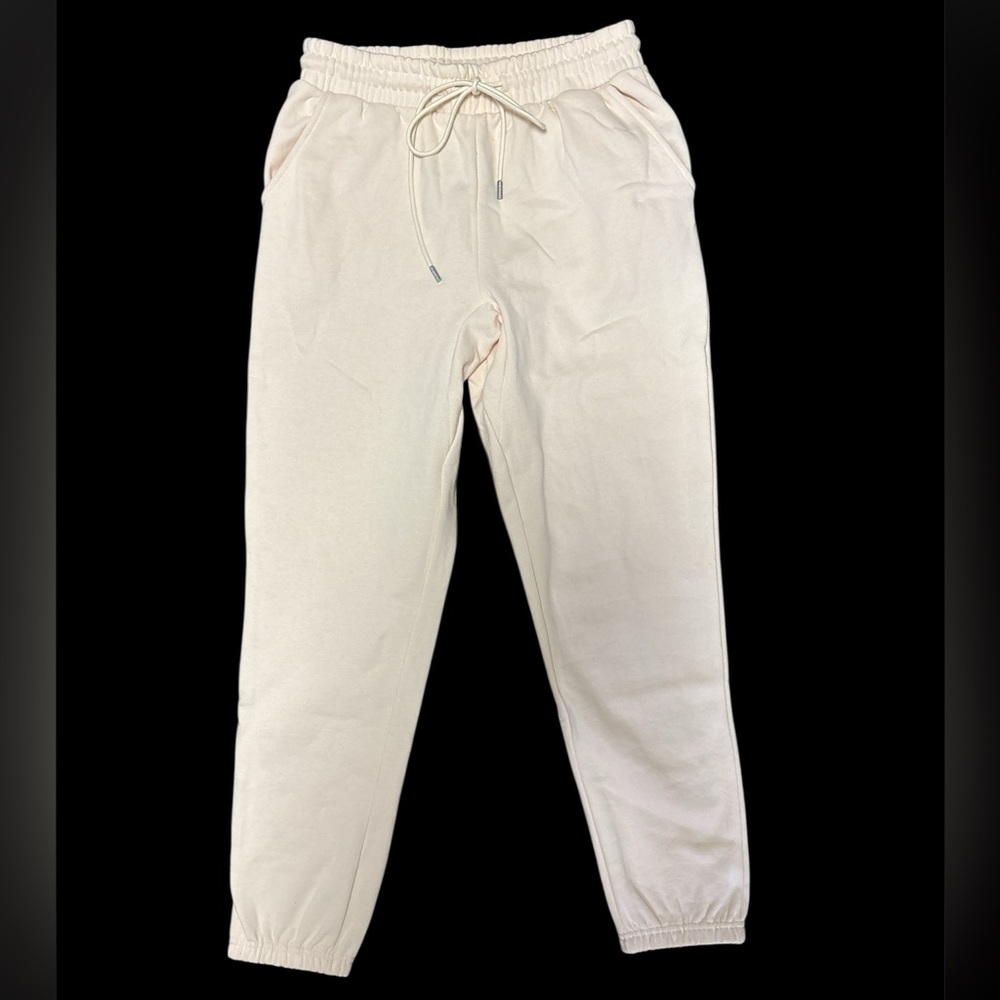 Ananke Light Cream Drawstring Joggers Size:S unisex - Picture 2 of 8